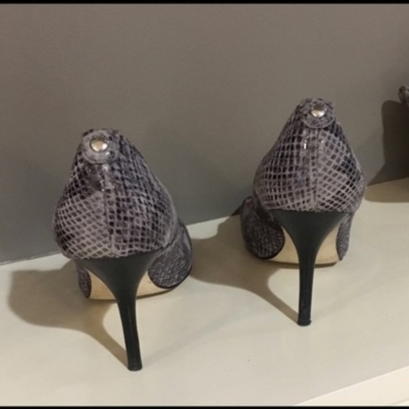 Michael Kors Print Heels - Picture 2 of 5